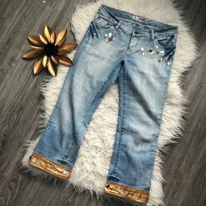 Y2K Flattering Capris Jeans 🤩